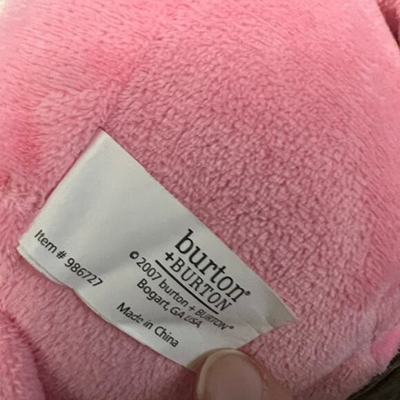 Burton & Burton Pink rog with Neck‎ Ribbon Plush - Picture 4 of 5
